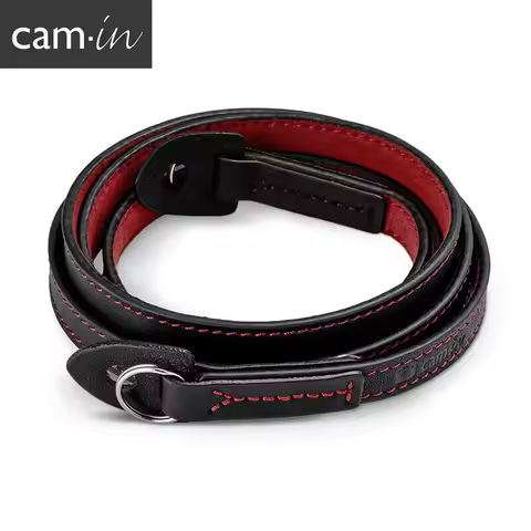 Leather shoulder strap 95cm 125cm Retro Hole Type Universal Genuine Leather Camera Strap For Leica M