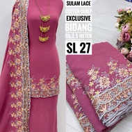 Kain Pasang cotton crepe exclusive, Kain Pasang cotton