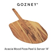 Gozney Acacia Wood Pizza Peel & Server 14" Spatula For Preparing Delivered To The Stove And Serving 