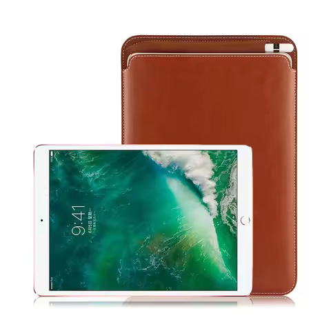 Case Sleeve For iPad Pro 10.5 New 2017 Protective Leather Cases PU Bag Cover with Pencil Slot For Ap
