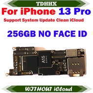 REGJU Clean ICloud Motherboard ลอจิก128Gb เมนบอร์ดเวอร์ชั่น US สำหรับ iPhone 13 Pro 13Pro จานทำงานทด