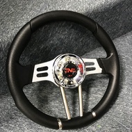 JNA Racing Wheel Universal Logitech Flat Base Style Sport Off-Road Car Grand Prix Steering Wheel 14 