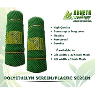 POLYETHELYN SCREEN ALSO PLASTIC SCREEN / PLASTIC CHICKEN WIRE