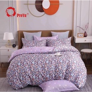 PREMIUM CADAR COMFORTER 5D (7IN1)100% COTTON BEDSHEET READY