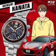 Angel Clover MF Ghost Kanata Katagiri Toyota 86 GT Watch Solar 10ATM Black Dial MFG40-TO Japan