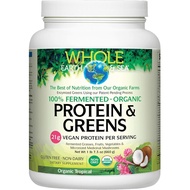 Whole Earth & Sea from Natural Factors, Organic Fermented Protein & Greens, Vegan Whole Food Supplem
