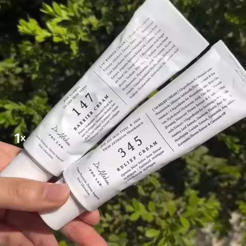 Korean 345/147 Tube Cream Soothing Face Cream for brightening Skin Tone Moisturizer Hydrate Refresh 