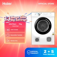 [READY STOCK] Haier 7KG Dryer Reversible Vented Knob Control Sensor Dry HDV70A1