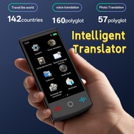 AI Translation Device 4.0 Inch Large Screen 160 Languages Online Real Time Voice Translator with Cha