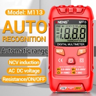 BISA COD - Aneng M113 1999 Counts Mini Multimeter Digital Voltage Meter Ohm NCV