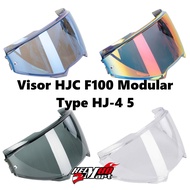 Visor HJC F100 HJ45 Original Helmet Glass HJC F 100 Modular HJ-45