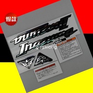 Motorcycle Inzuma 400 750 Decal 7BA 74A Full Car Decal Fuel Tank Sticker Logo Good Quality