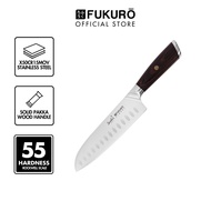 Fukuro Santoku Stainless Steel Knife Kitchen Utensils Seido