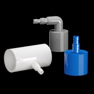 2pcs Inner Dia 15/20mm PVC Reducing Connectors Fish Tank Water Pipe PVC Tee/Straight/Elbow Connector