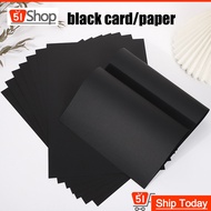 32k thick black cardboard Sugar Paper Black Colour / Sugar Paper / Coarse paper / Kertas Hitam