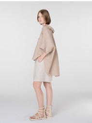 INCO LINEN กางเกงขาสั้นลินิน ขอบเอวยางยืดด้านหลัง LINEN 100% ที่ช่วยให้คุณรู้สึกเย็นสบายตลอดวัน ใส่ไ