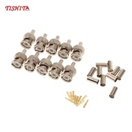 [Bilibili1] 10-Pack Professional RG58 BNC Male Crimp-On Connector for Coaxial Cables