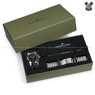 HAMILTON H70605732 Men's Analog Watch KHAKI FIELD MURPH BRACELET BUNDLE Automatic 42mm Dual Strap *O