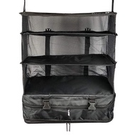 Multifunctional Storage Hanger Laundry Luggage Clothes Built-in Cube Storage Bag Compartment Storage