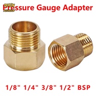 MAINAUSHUI6W 1Pcs Hex Bushing Connectors, 1/8 1/4 3/8 1/2 3/4 Reducer Pipe Fitting, Brass Female to 