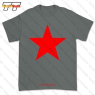 ย้อนยุคRed Star Army Russia Soviet Communist Political Che Guevara Cccp Ussr T-shirt Tee U8QHS-5XL