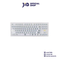 KEYBOARD (คีย์บอร์ด) AULA F2183 F2183 WIRELESS CUSTOM (WHITE)