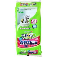 Unicharm, 1週間 消臭抗菌貓砂盆 尿墊 8片 原味