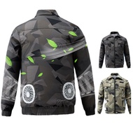 Cooling Jacket with Fan Sunscreen Lightweight Outdoor Wear for Summer Fishing Climbing Motorcycle Fa