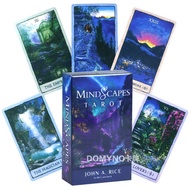 [Ready Stock] 10.3 X6CM Mind Scenery Tarot Card English Board Game Card Game Mindscapes Tarot Oil Pa