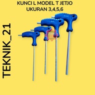 JETJO TOOL T-MODEL L-WRENCH JETJO TOOL LONG L-WRENCH