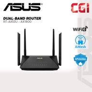 Asus RT-AX53U AX1800 Dual Band WiFi 6 MU-MIMO OFDMA AiProtection Classic Aimesh Router