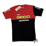 Tshirt Honda Geico Mx Motocross Trail Racing