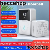 HECCEHZP WiFi Video Doorbell HD Night Vision Home Security Intercom