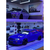 NISSAN SKYLINE R-34 FULL MODIFICATION SIZE 1:10