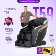 Ghế massage Toàn thân Toshiko T59 - Khả năng quét body đo trọng lượng cơ thể công nghệ sử dụng trí t