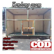 Kandang ayam kandang hewan ayam bangkok kate dari kayu