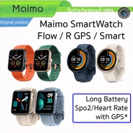 Maimo Smartwatch Premium / Flow AMOLED / R GPS นาฬิกาอัจฉริยะ Spo2 วัดหัวใจ มี GPS โหมดกีฬา