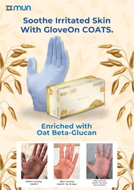 GLOVEON COATS NITRILE GLOVES ENRICHED WITH BETA-GLUCAN (SMALL)