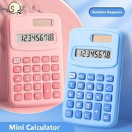 SUEREN Mini Pocket Calculator, Silent Large LCD Display Scientific Calculator, Portable 8-Digit 8-Di