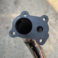 คอท่อ ดีแม็ก 2.5 โบธรรมดา และ 3.0 VGS ปี 2012-2019 แปลงเทอร์โบเป็น F55 (หน้าแปนF55นิวเชฟ)