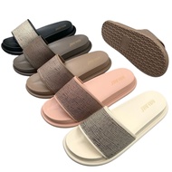 88 BARABARA Women's Imported Daily Textured Rubber Slippers WS333-BREVKCU (AE2)