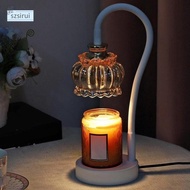 [szsirui] Electric Melt Burner Plug In Fragrance Candle Warmer, Glass Oil Burner for Scented Candles, Night Light 3D Decorative
