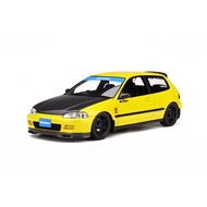 OTTO Mobile 1/18 Honda Civic SiR EG6 Yellow Spoon Version Full Carbon Spec (LIMITED 999pcs)