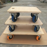 Truck Movable Pull Trolley Trolley Tiger Casket Platform Trolley Wooden Car Turtle Four-Wheel Trolley