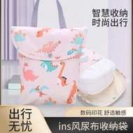 🚓Baby Baby Diapers Storage Bag Go out Portable Waterproof Baby Diapers Diaper Storage Bag Feeding Bottle Diaper Bag