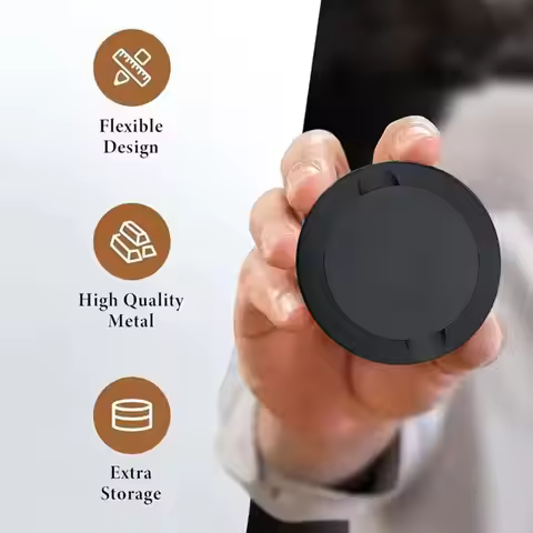 3 Layer Round Aluminum Alloy Snus Cans Snuffbox Container Tools Portable Car Box Alloy In-car Snuff 