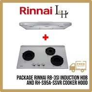 [BUNDLE] Rinnai RB-3Si Induction Hob and RH-S95A-SSVR Cooker Hood