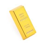 Senbilar ทองทองแท่งปลอมพลาสติกอิฐทองคำปลอมระยิบระยับทองบาร์ทับกระดาษสีกั้นประตูของขวัญแปลกใหม่