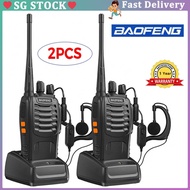 【✅SG Ready Stock】Baofeng BF-888S Two-Way Radio Walkie Talkie, 5KM Long Range Portable Walkie Talkie