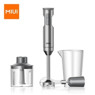[Free Shipping] MIUI Powerful 1000W 4-in-1 Hand Immersion Blender Stainless Steel Stick Blender 700ml Mixing Beaker 500ml Food Processor